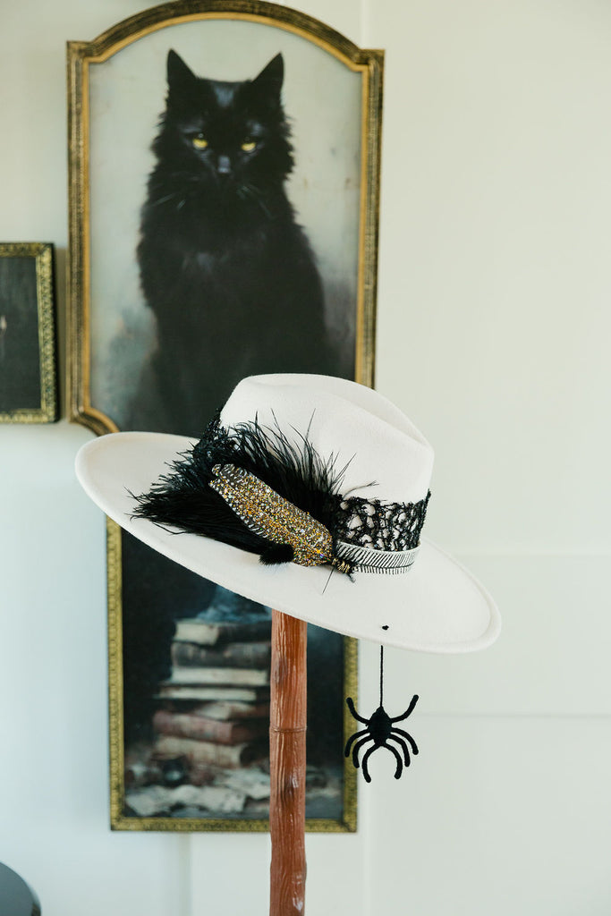 SPOOKY SPIDER RANCHER HAT HAT Judith March   