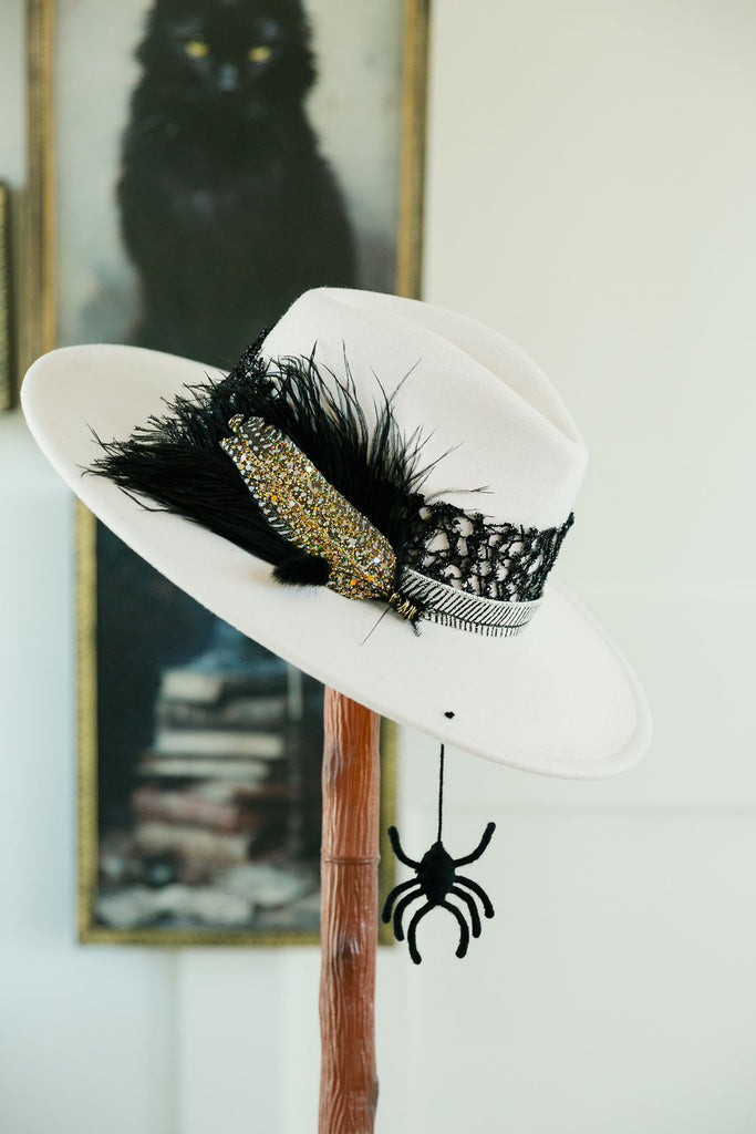 SPOOKY SPIDER RANCHER HAT HAT Judith March   