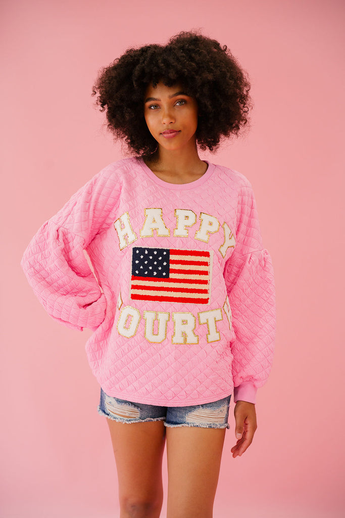 HAPPY FOURTH PULLOVERS pullover Judith March   