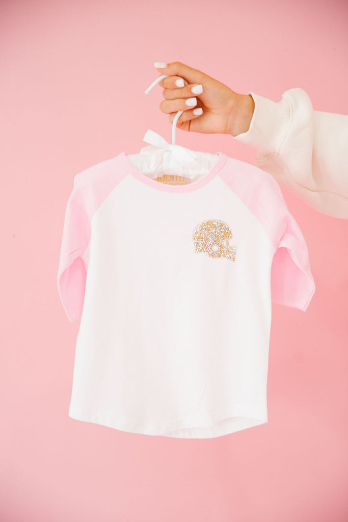 MINI KIDS END ZONE RAGLAN TEE TEE Judith March   