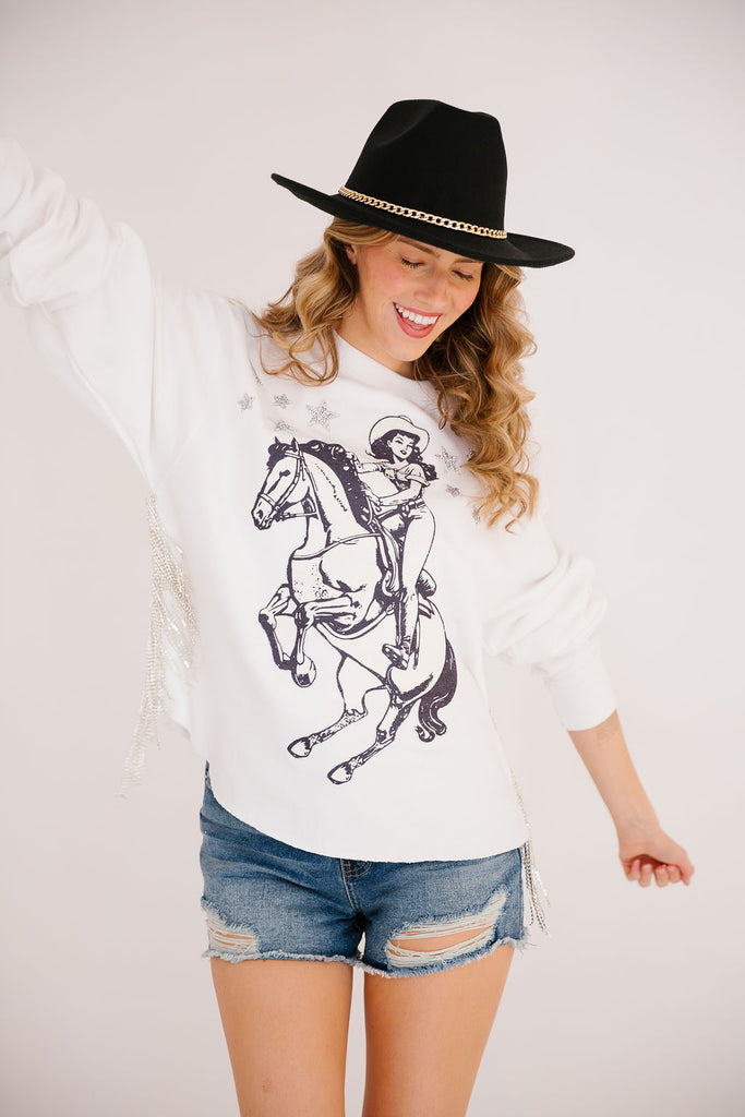 LONG LIVE COWGIRLS PULLOVER PULLOVER Judith March