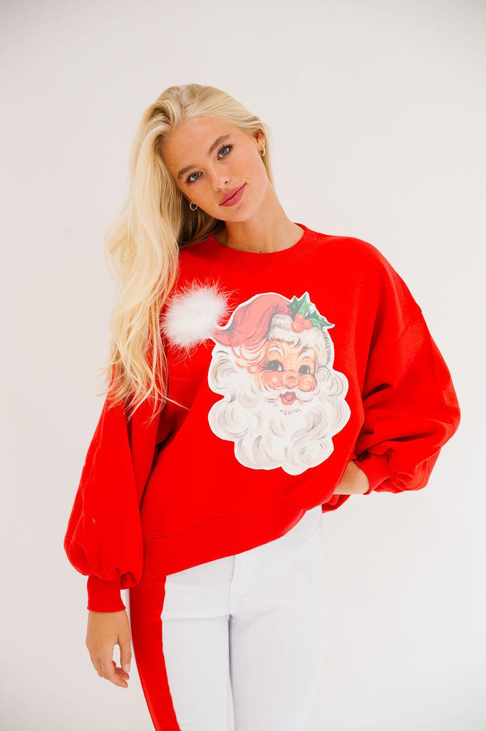 JOLLY SANTA RED PULLOVER PULLOVER Judith March   