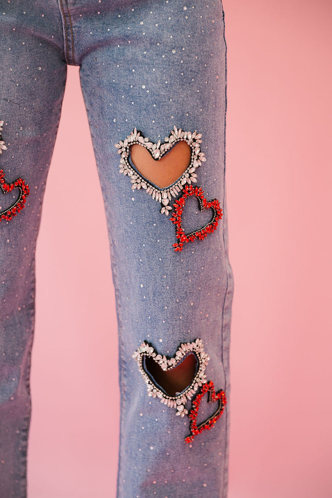 ALL AMERICAN HEART JEANS JEAN Judith March   