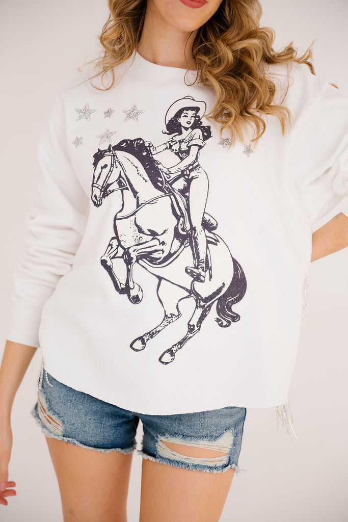 LONG LIVE COWGIRLS PULLOVER PULLOVER Judith March