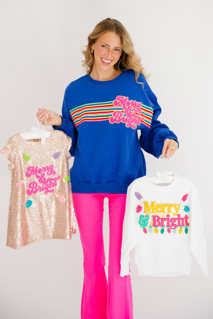 MERRY & BRIGHT ROYAL PULLOVER PULLOVER Judith March   