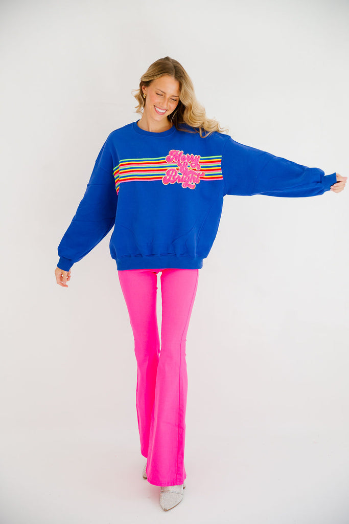 MERRY & BRIGHT ROYAL PULLOVER PULLOVER Judith March   