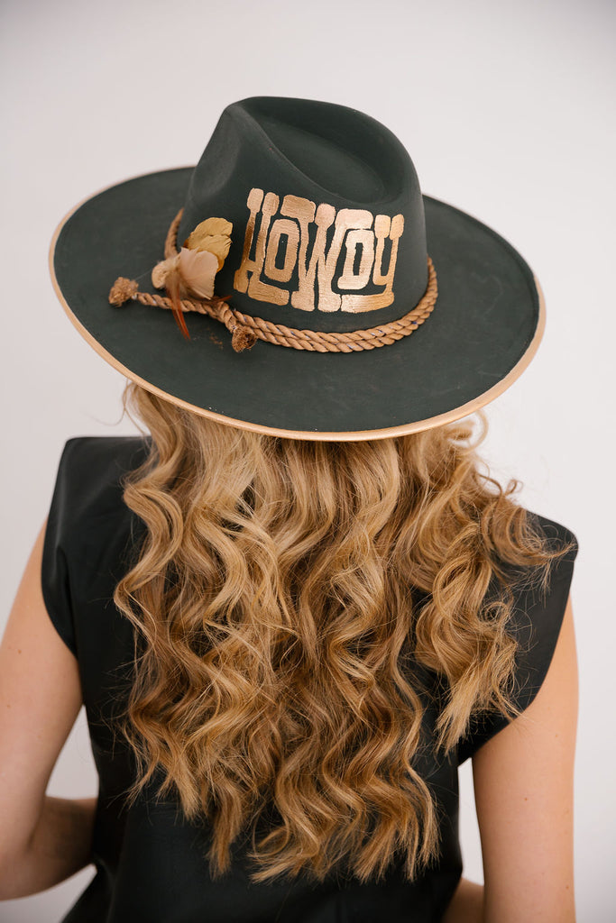 ROCK ON COWGIRL RANCHER HAT RANCHER HAT Judith March