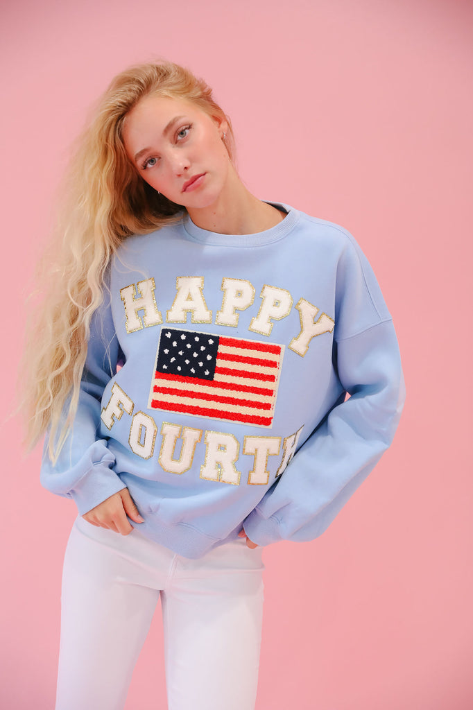 HAPPY FOURTH PULLOVERS pullover Judith March   