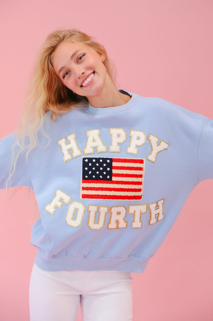 HAPPY FOURTH PULLOVERS pullover Judith March   