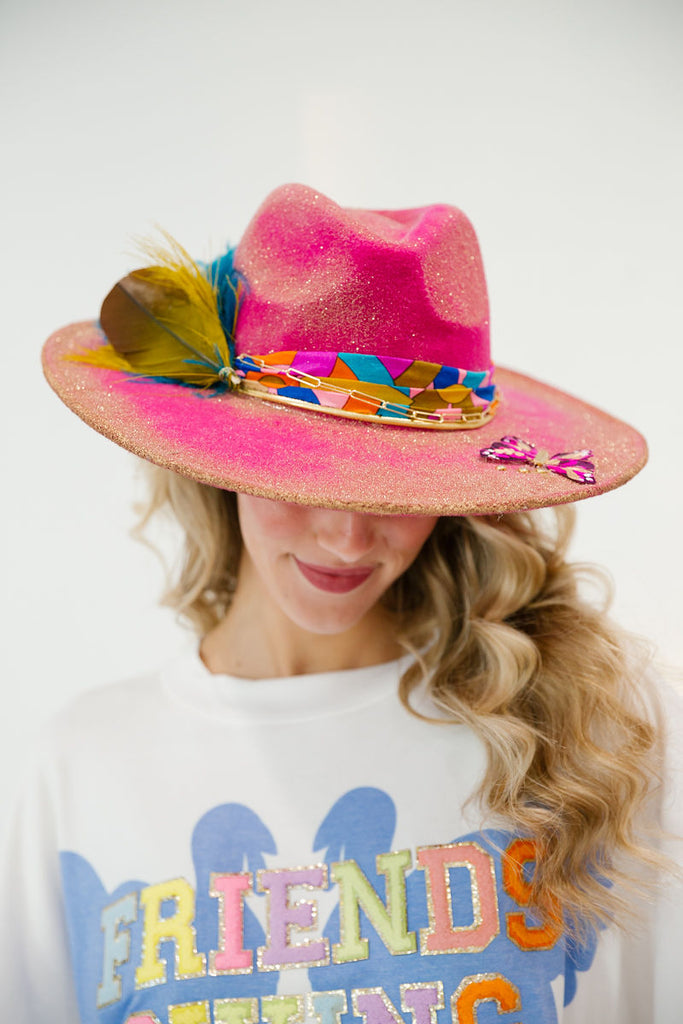 BUTTERFLY KISSES RANCHER HAT RANCHER HAT Judith March   