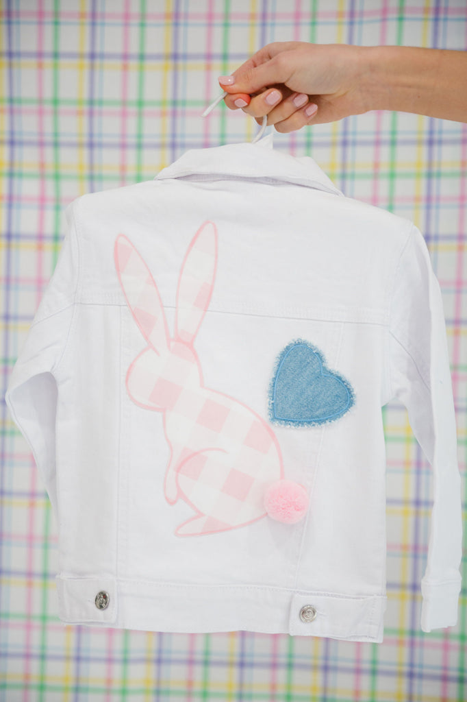 MINI KIDS BUNNY HEART WHITE JACKET* JACKET Judith March