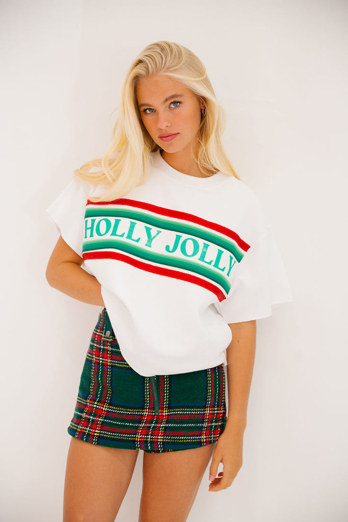 HOLLY JOLLY RIBBON TEE TOP Judith March   