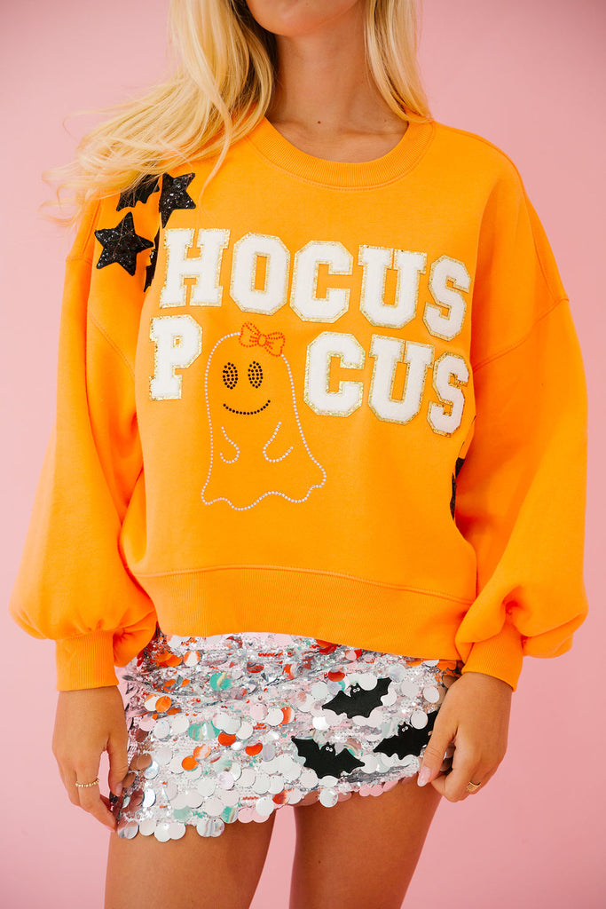 HOCUS POCUS ORANGE PULLOVER PULLOVER Judith March   