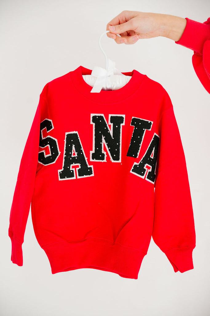 MINI KIDS SANTA PULLOVERS PULLOVER Judith March X-SMALL (2-4) RED 