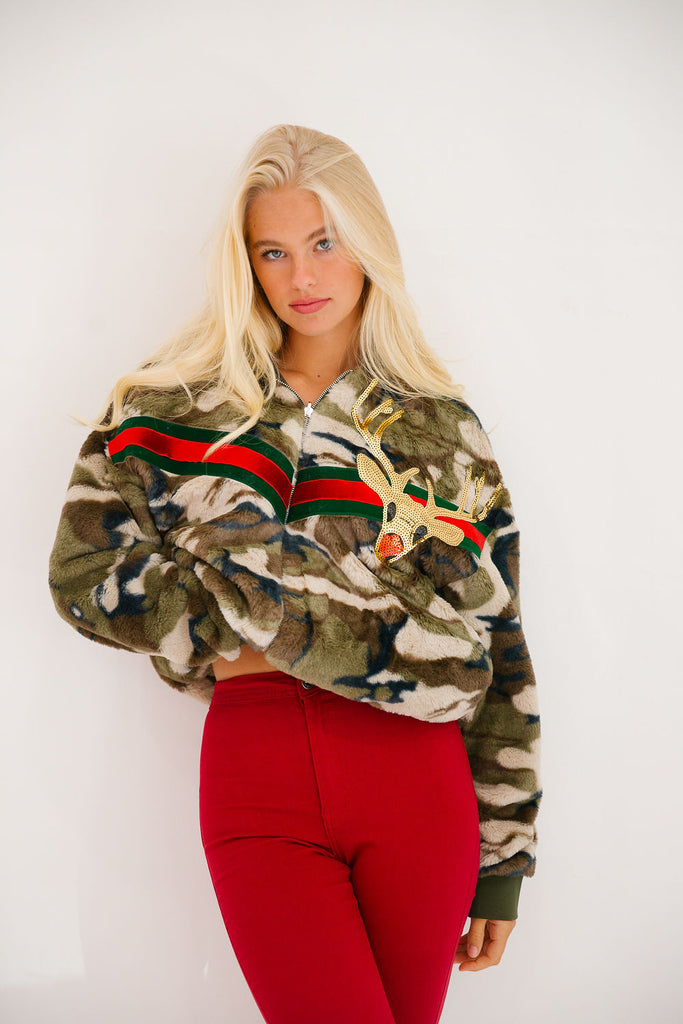 REINDEER SEASON CAMO JACKET JACKET Judith March   