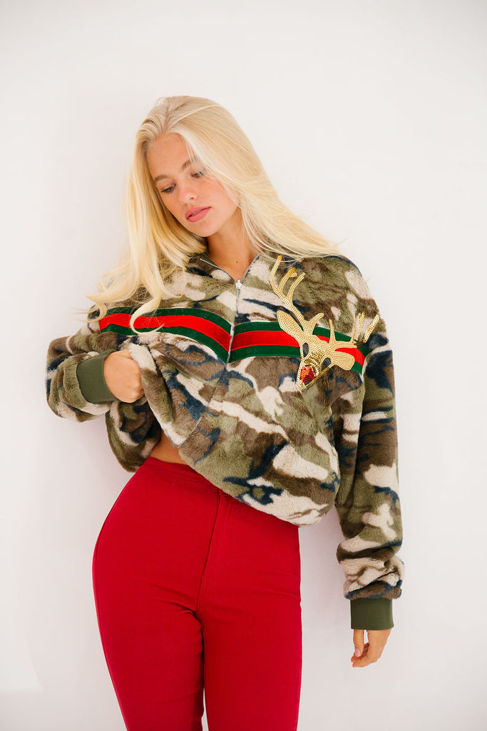 REINDEER SEASON CAMO JACKET JACKET Judith March   