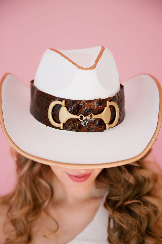 THRILL OF THE RIDE RANCHER HAT RANCHER HAT Judith March