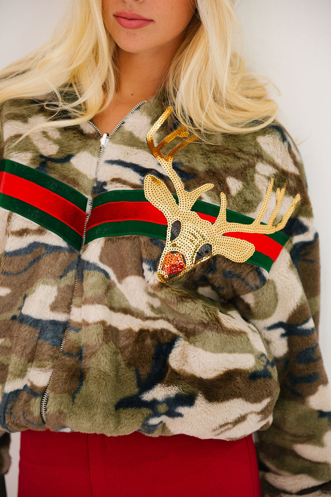 REINDEER SEASON CAMO JACKET JACKET Judith March   