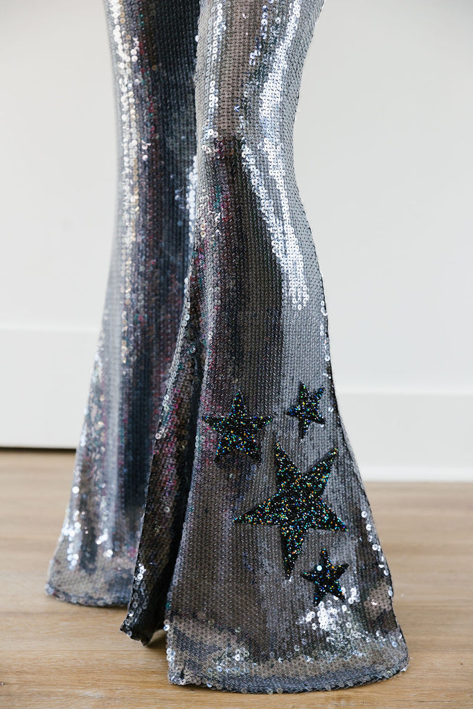 STAR SEQUIN FLARES FLARES Judith March   