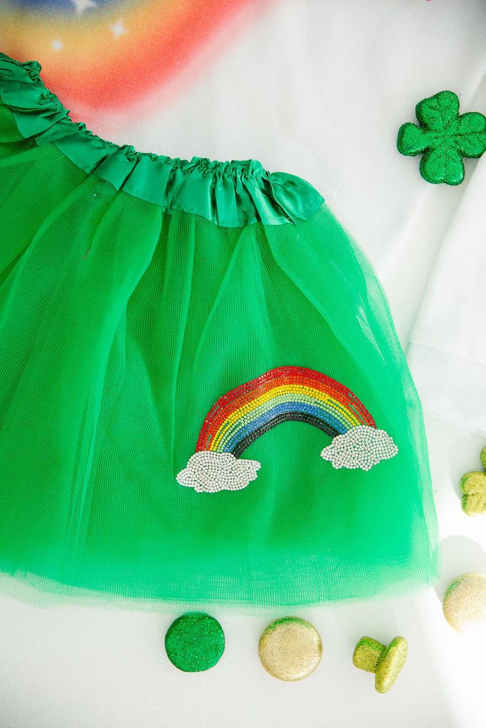 MINI KIDS RAINBOW GREEN TUTU Tutu skirt Judith March