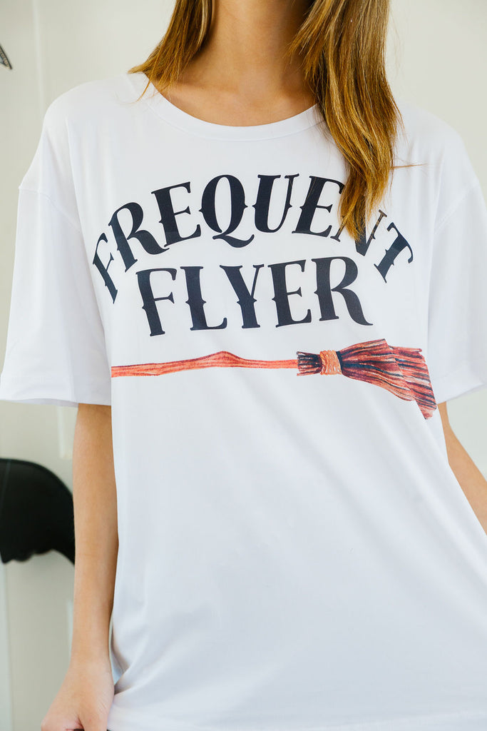 FREQUENT FLYER WITCH TEE TEE Judith March