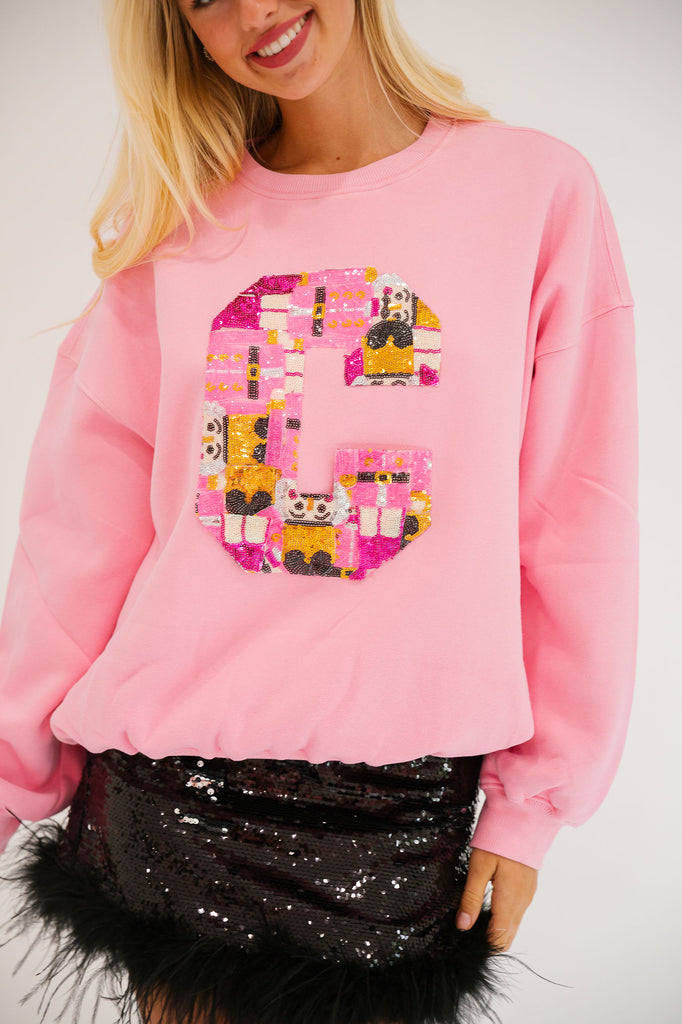 CUSTOM NUTCRACKER LETTER PULLOVERS PULLOVER Judith March   