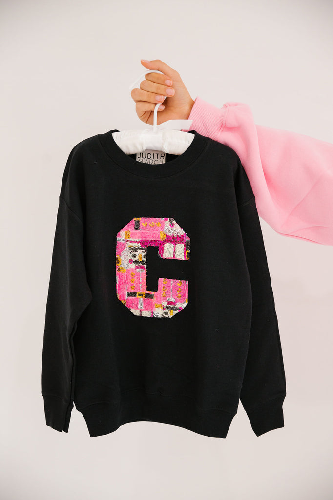 CUSTOM NUTCRACKER LETTER PULLOVERS PULLOVER Judith March   