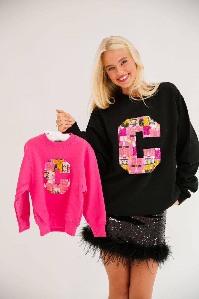 CUSTOM NUTCRACKER LETTER PULLOVERS PULLOVER Judith March   