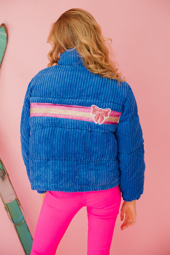 SNOW DAYS BLUE CORDUROY JACKET JACKET Judith March   