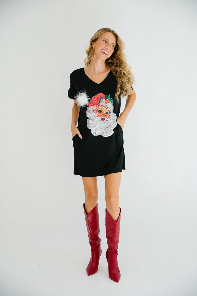 JOLLY SANTA T-SHIRT DRESS DRESS Judith March   