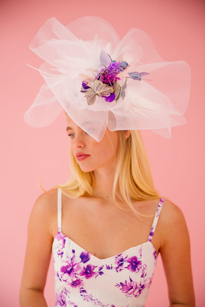 BUTTERFLY EFFECT FASCINATOR FASCINATOR Judith March