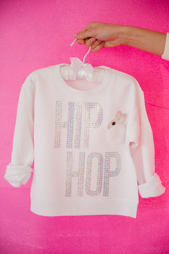 MINI KIDS SILVER HIP HOP PULLOVER* PULLOVER Judith March