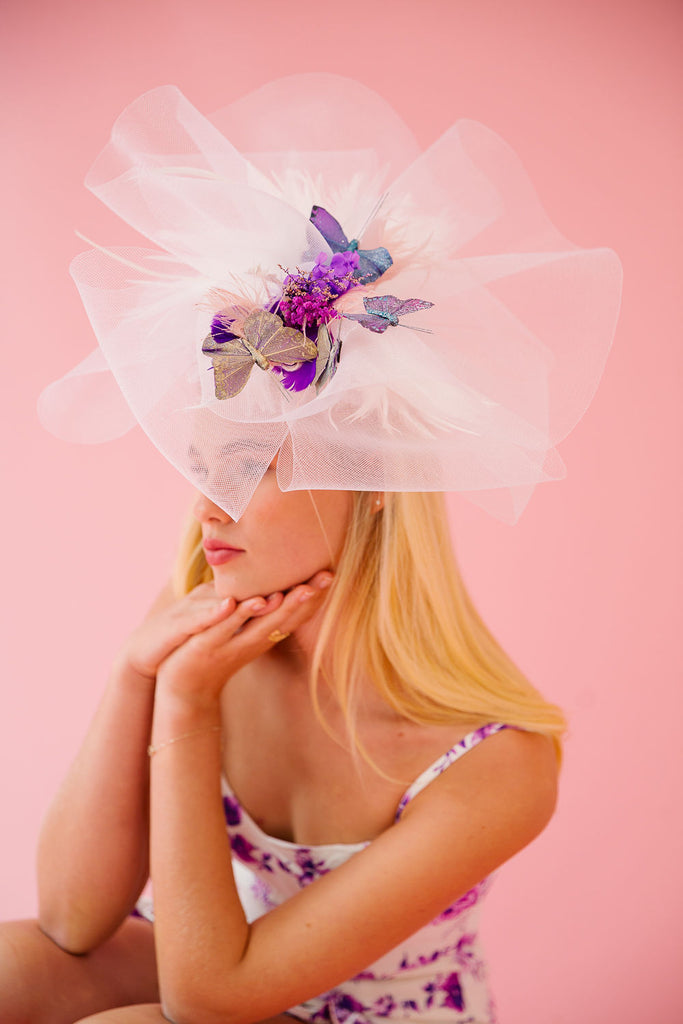 BUTTERFLY EFFECT FASCINATOR FASCINATOR Judith March