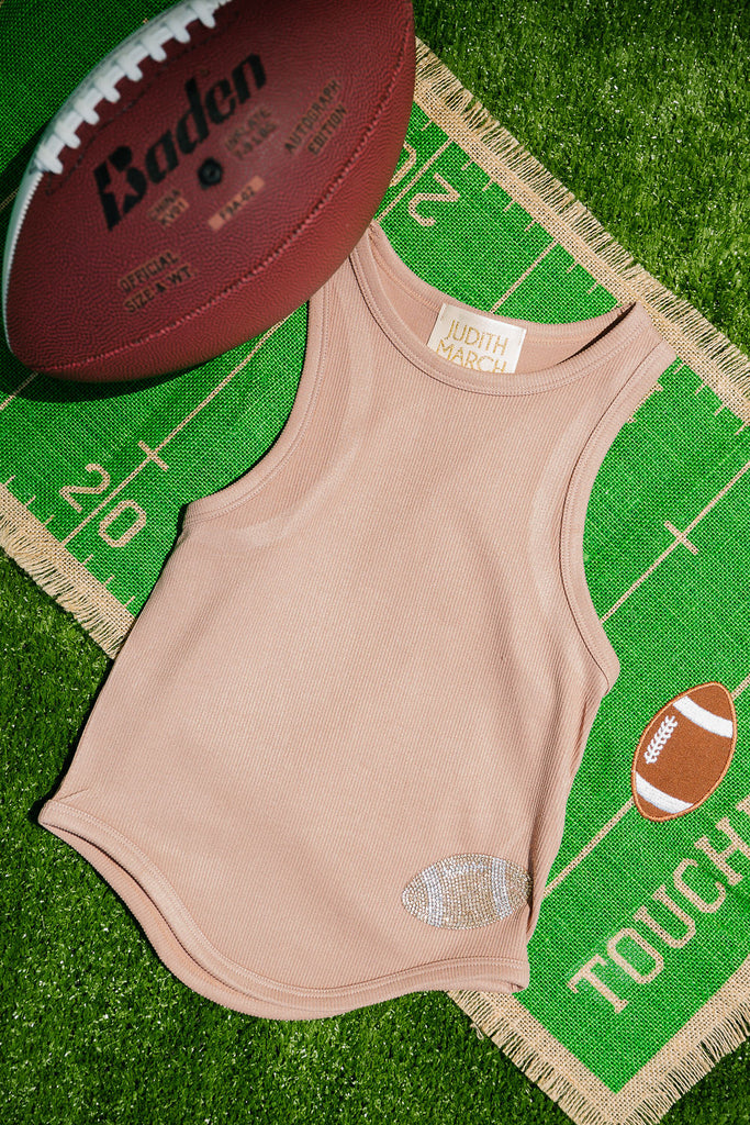 LINE OF SCRIMMAGE FOOTBALL TANK TANK Judith March   