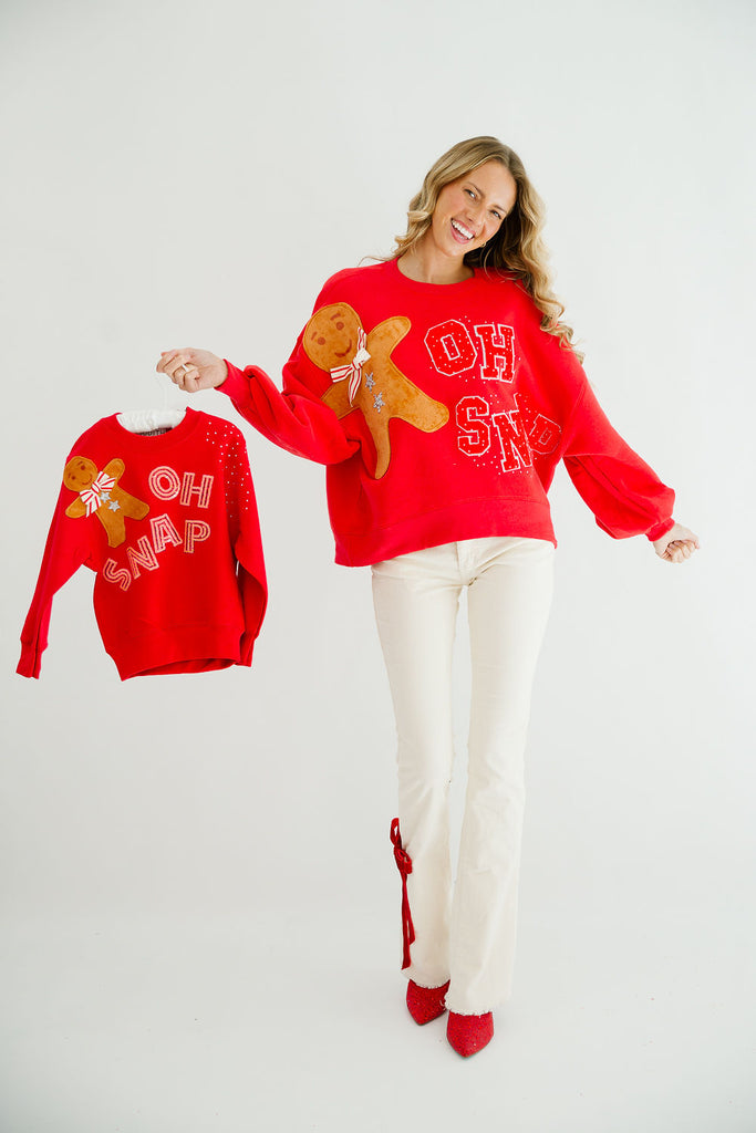 MINI KIDS OH SNAP SEQUIN PULLOVER PULLOVER Judith March   