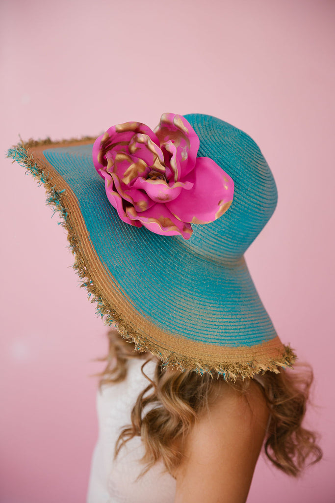 TROPICAL GETAWAY SUN HAT RANCHER HAT Judith March