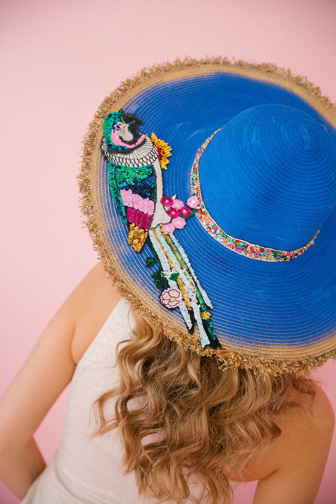 BIRD OF PARADISE SUN HAT RANCHER HAT Judith March