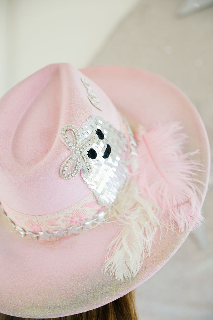 DISCO GHOUL PINK RANCHER HAT HAT Judith March   