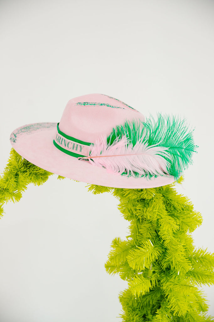 EXTRA GRINCHY PINK RANCHER HAT RANCHER HAT Judith March   