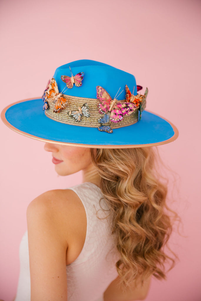 BUTTERFLY GARDEN RANCHER HAT RANCHER HAT Judith March