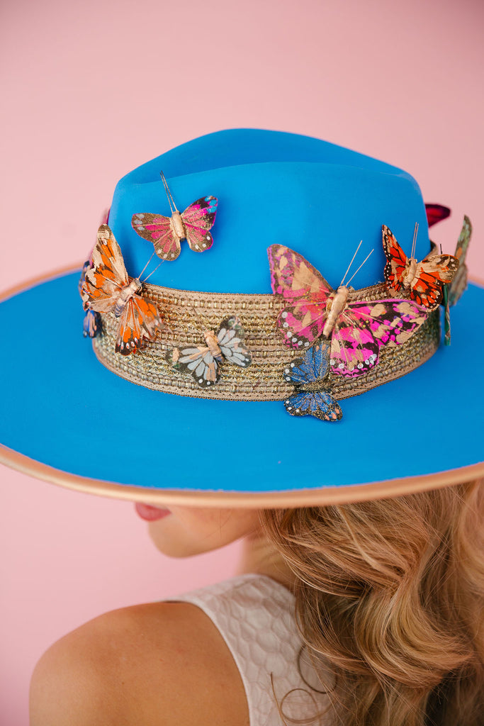 BUTTERFLY GARDEN RANCHER HAT RANCHER HAT Judith March