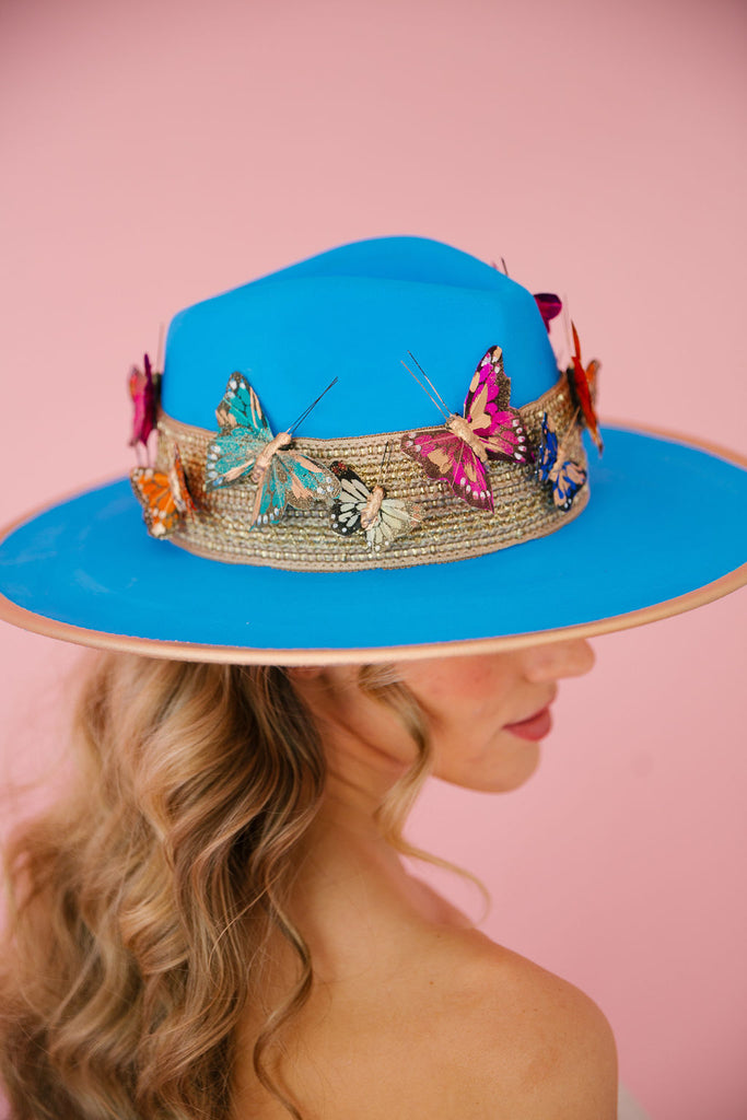 BUTTERFLY GARDEN RANCHER HAT RANCHER HAT Judith March