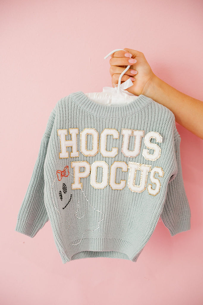 MINI KIDS HOCUS POCUS BLUE SWEATER SWEATER Judith March   