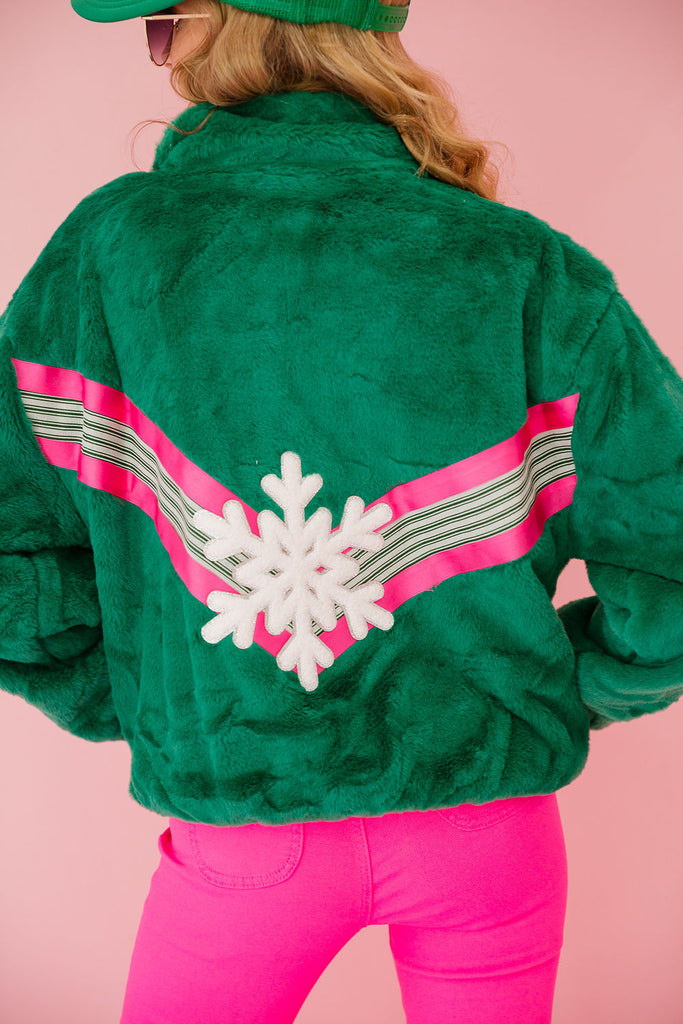 SNOW DREAMS GREEN JACKET JACKET Judith March   