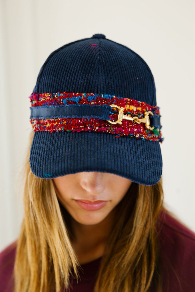 TIS THE SEASON CORDUROY HAT HAT Judith March   