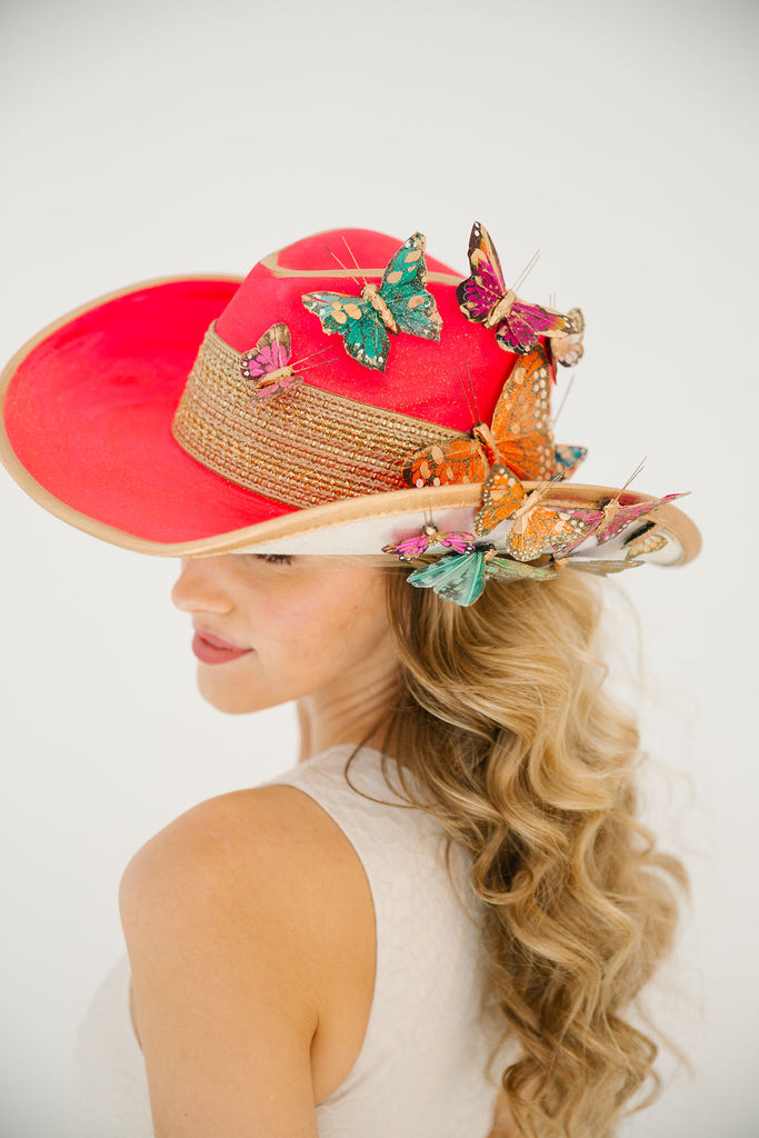 ALL THE BUTTERFLIES RANCHER HAT RANCHER HAT Judith March