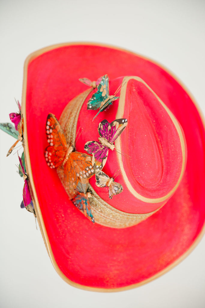 ALL THE BUTTERFLIES RANCHER HAT RANCHER HAT Judith March