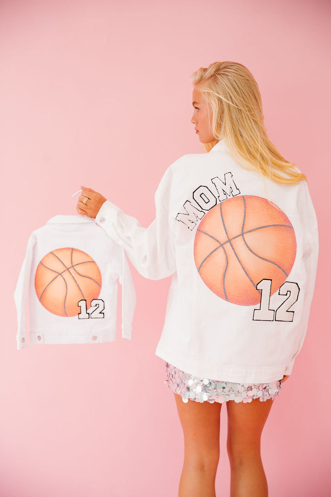 CUSTOM BASKETBALL MOM NUMBER JACKET JACKET Judith March   