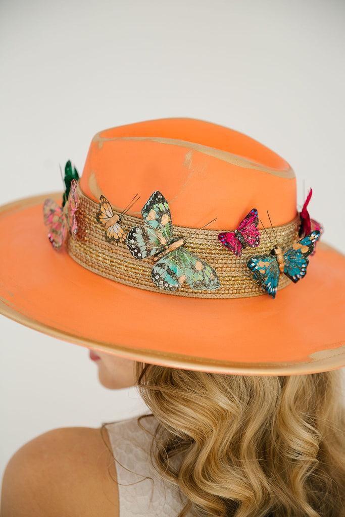 BUTTERFLY KISSES RANCHER HAT RANCHER HAT Judith March