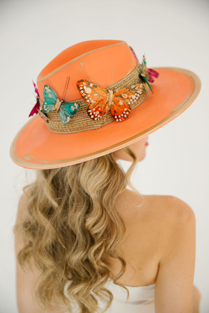 BUTTERFLY KISSES RANCHER HAT RANCHER HAT Judith March